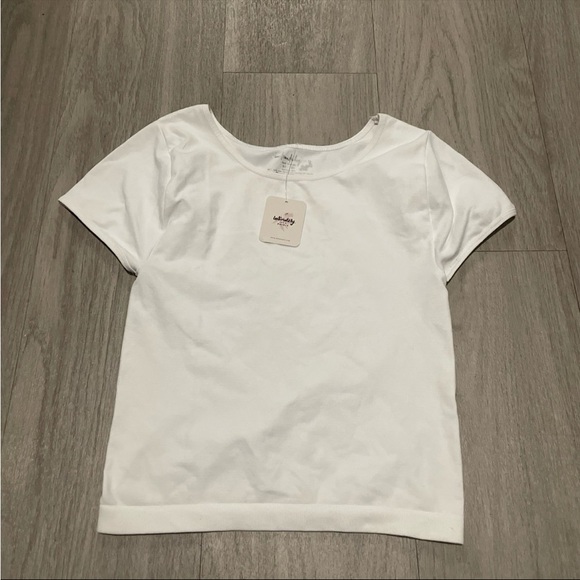 Free People Classic White Short Sleeve Tee - Picture 1 of 2